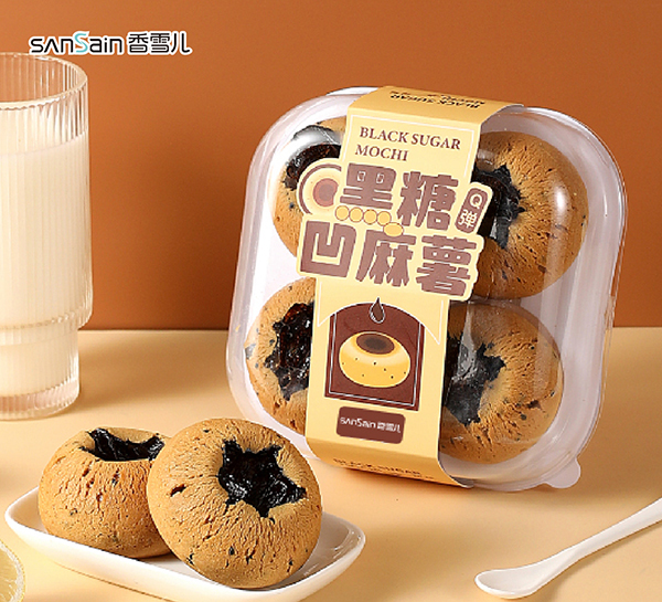 黑糖凹麻薯