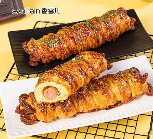 酥皮黑椒熱狗
